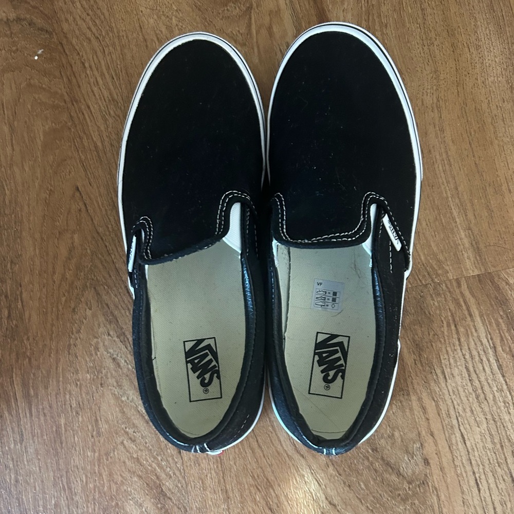 Vans juniors Black Slip-On Sneakers